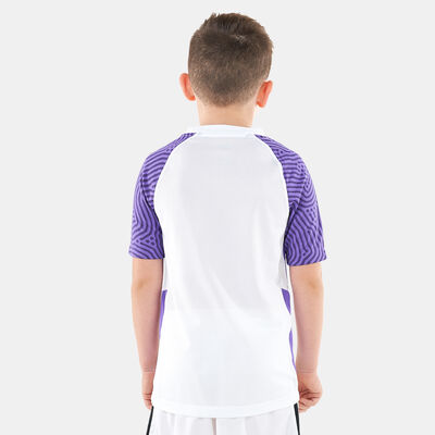 Nike Kids' Strike II Football Jersey T-Shirt White Nike Kids' Strike II Football Jersey T-Shirt White
