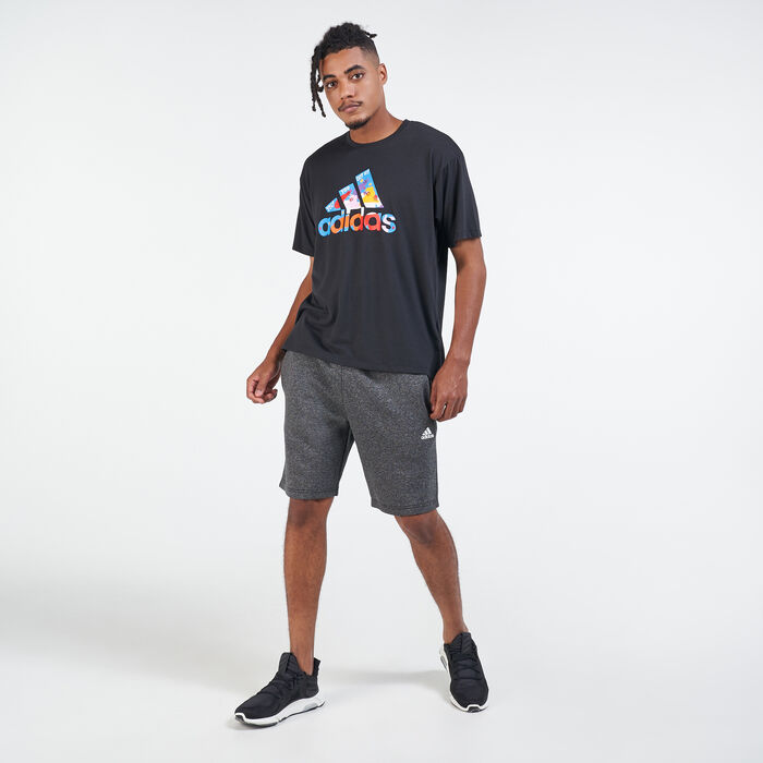 adidas Men's Egle Graphic Unite T-Shirt Black adidas Men's Egle Graphic Unite T-Shirt Black image number 2