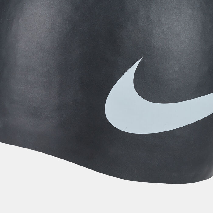 Nike Swim Big Swoosh Swimming Cap Black Nike Swim Big Swoosh Swimming Cap Black image number 2
