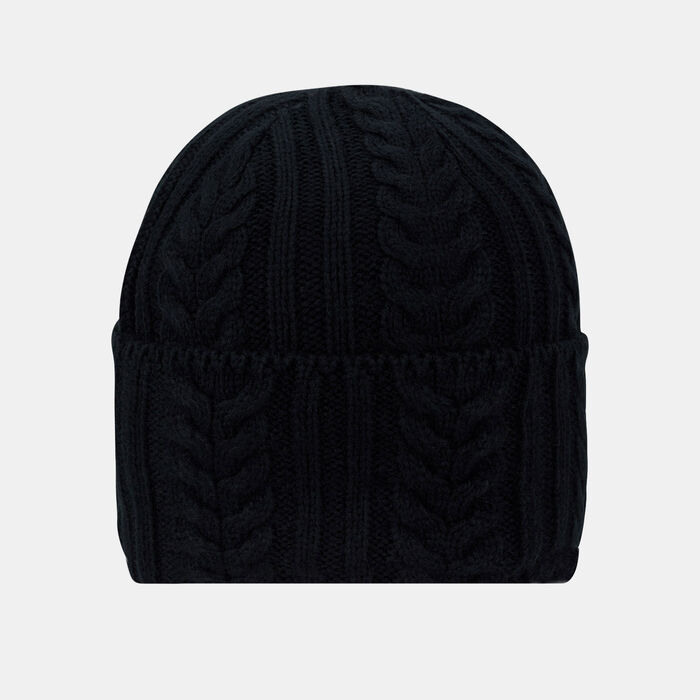 Timberland Women's Prescott Park Cabled Beanie Black Timberland Women's Prescott Park Cabled Beanie Black image number 1
