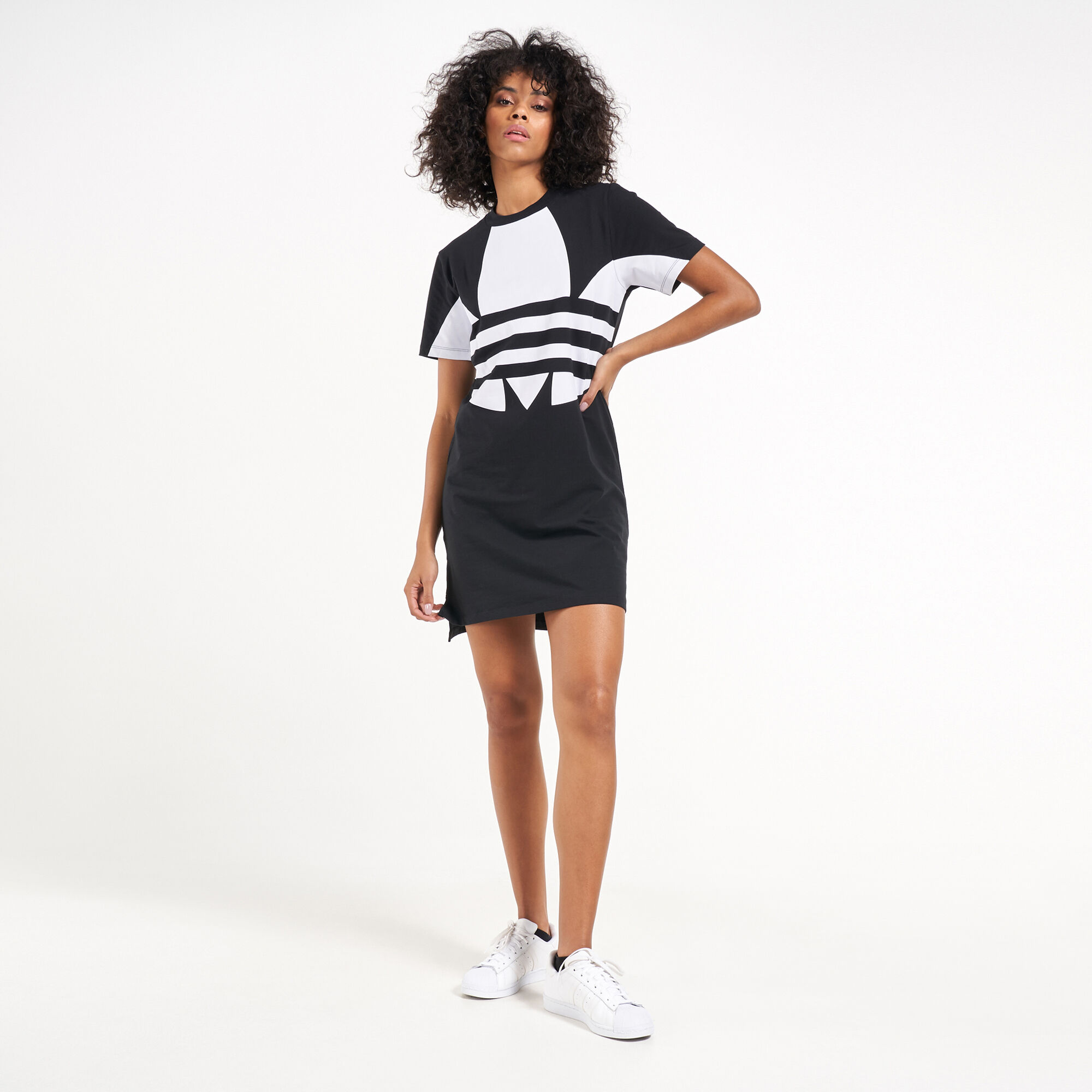Adidas big logo dress top
