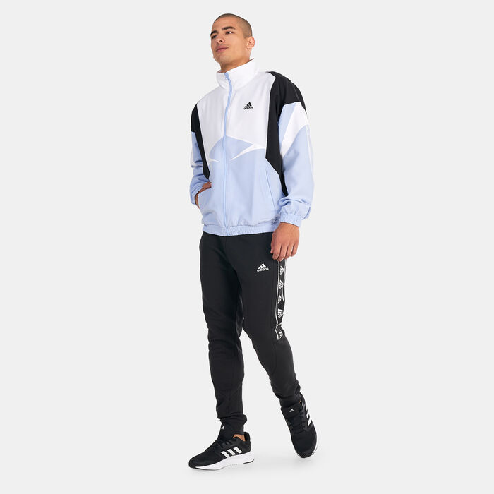 adidas Men's BrandLove Track Pants Black adidas Men's BrandLove Track Pants Black image number 2