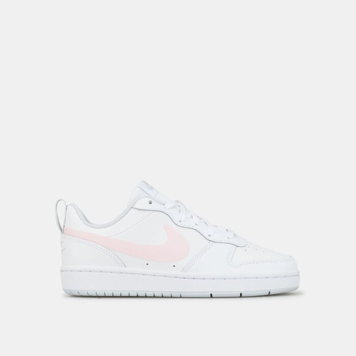 Nike Kids Court Borough Low 2 Shoe White Nike Kids Court Borough Low 2 Shoe White image number 0