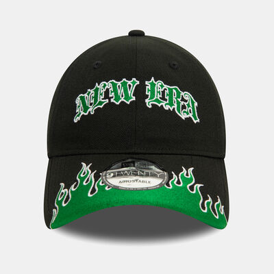 New Era Men's Logo Race 9TWENTY Cap Black