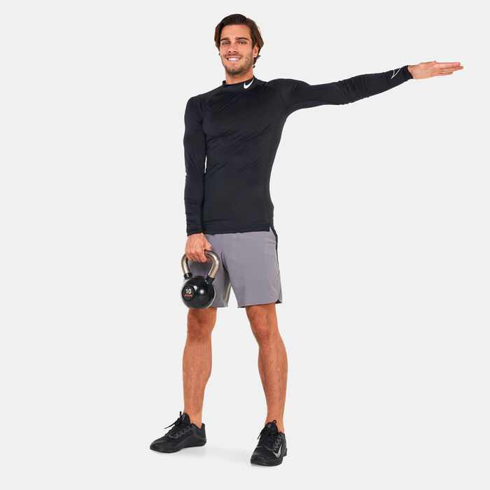Nike Men's Pro Dri-FIT Long-Sleeve Top Black Nike Men's Pro Dri-FIT Long-Sleeve Top Black image number 2