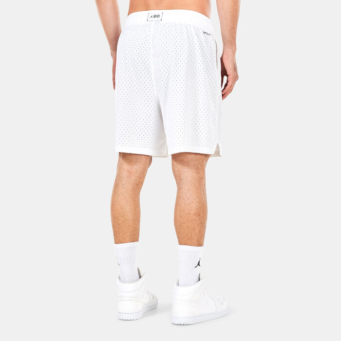 Jordan Men's Dri-FIT Sport BC Mesh Graphic Shorts White Jordan Men's Dri-FIT Sport BC Mesh Graphic Shorts White image number 1