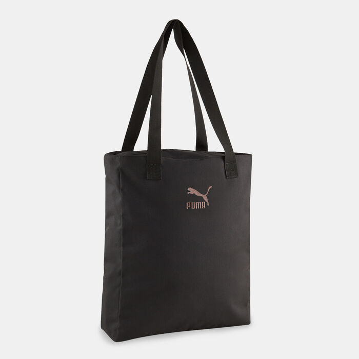 PUMA Men's Classics Archive Tote Bag Black PUMA Men's Classics Archive Tote Bag Black image number 0