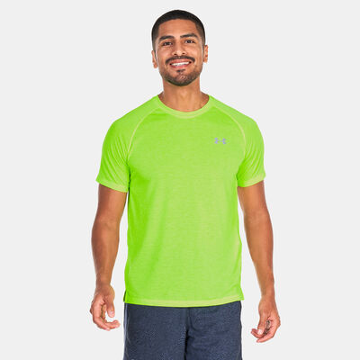 Under Armour Men's Streaker Run T-Shirt Green Under Armour Men's Streaker Run T-Shirt Green