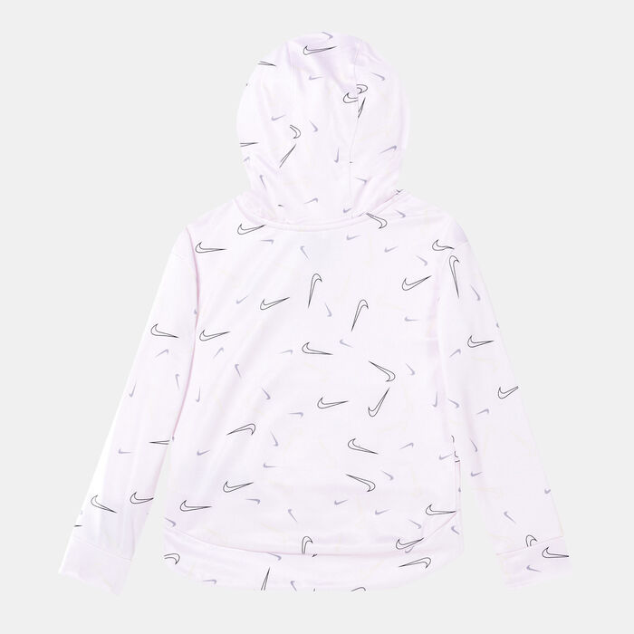 Nike Kids' Pullover Hoodie Pink image number 1