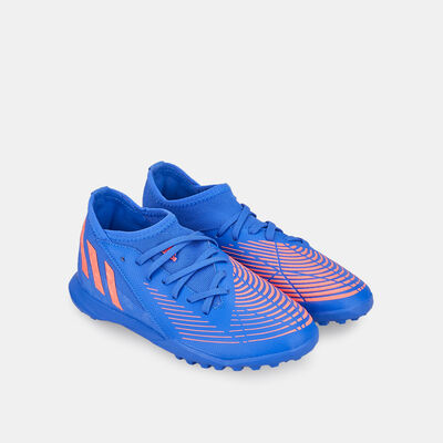 adidas Kids' Predator Edge.3 Turf Ground Football Shoe Blue adidas Kids' Predator Edge.3 Turf Ground Football Shoe Blue