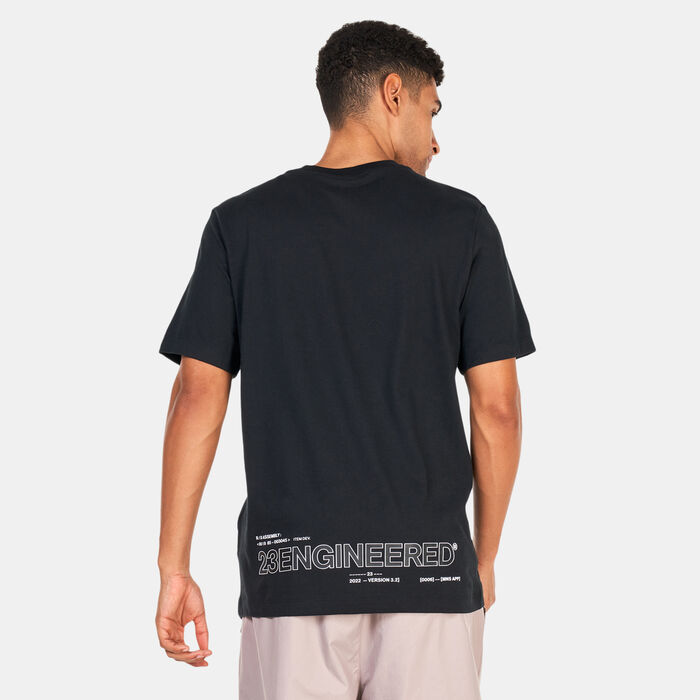 Jordan Men's 23 Engineered T-Shirt Black Jordan Men's 23 Engineered T-Shirt Black image number 1