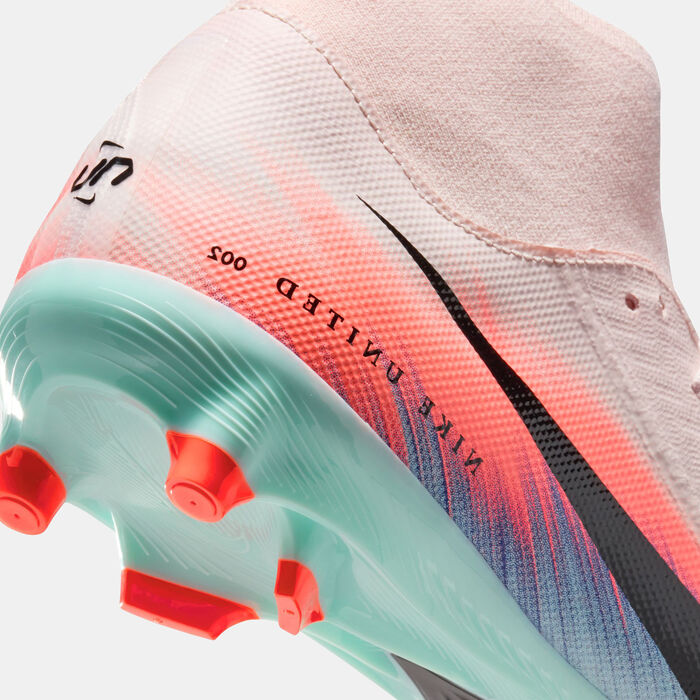 Nike Men's United Mercurial Superfly 10 Academy Multi-Ground Football Shoes Pink image number 5