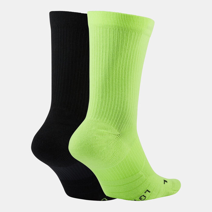 Nike Multiplier Crew Socks (2 Pack) Multi Nike Multiplier Crew Socks (2 Pack) Multi image number 2
