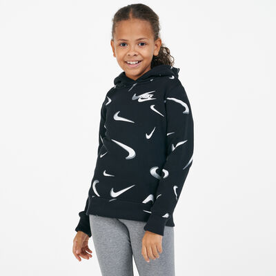 Nike Kids' Sportswear Hoodie (Older Kids) Black