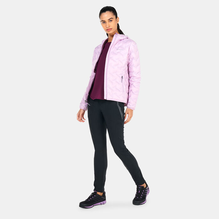 Columbia Women's Delta Ridge™ Down Hooded Jacket Purple Columbia Women's Delta Ridge™ Down Hooded Jacket Purple image number 2