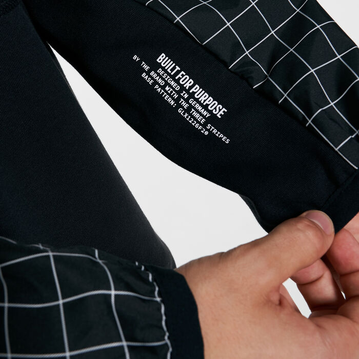 adidas Men's Sportswear Z.N.E Primeblue Hoodie Black image number 3