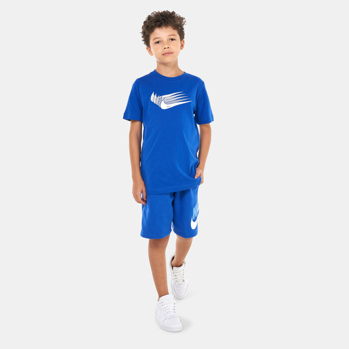 Nike Kids' Sportswear T-Shirt (Older Kids) Blue Nike Kids' Sportswear T-Shirt (Older Kids) Blue image number 2