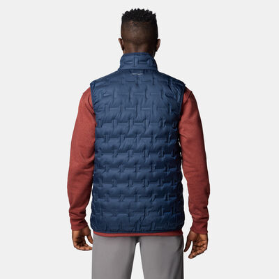 Columbia Men's Delta Ridge II Down Hiking Vest Blue