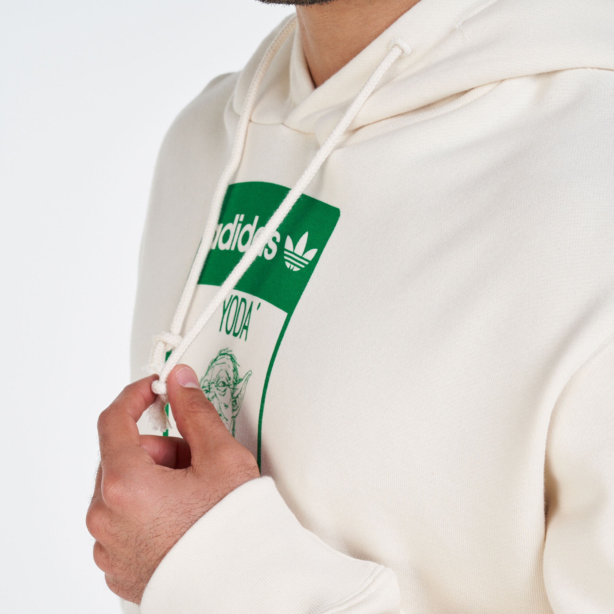 Men s Yoda Hoodie White adidas Originals in Qatar SSS