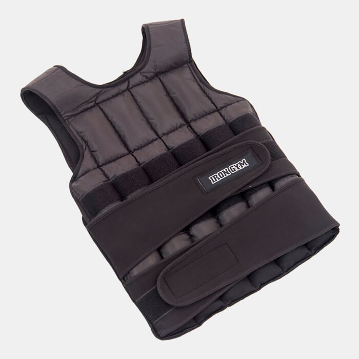Iron Gym 10kg Adjustable Weighted Vest Multi Iron Gym 10kg Adjustable Weighted Vest Multi image number 1