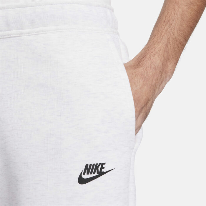 Nike Men's Sportswear Tech Fleece Shorts White Nike Men's Sportswear Tech Fleece Shorts White image number 4