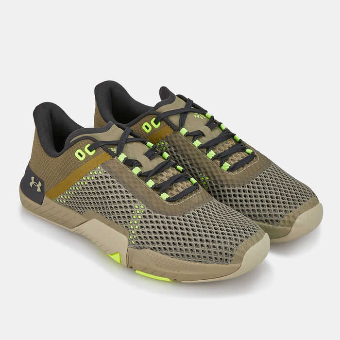 Under Armour Men's UA TriBase Reign 4 Shoe Green Under Armour Men's UA TriBase Reign 4 Shoe Green image number 1