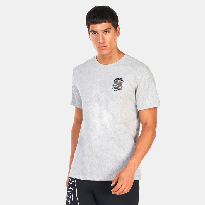 Nike Men's Dri-FIT Training T-Shirt Grey image number 0