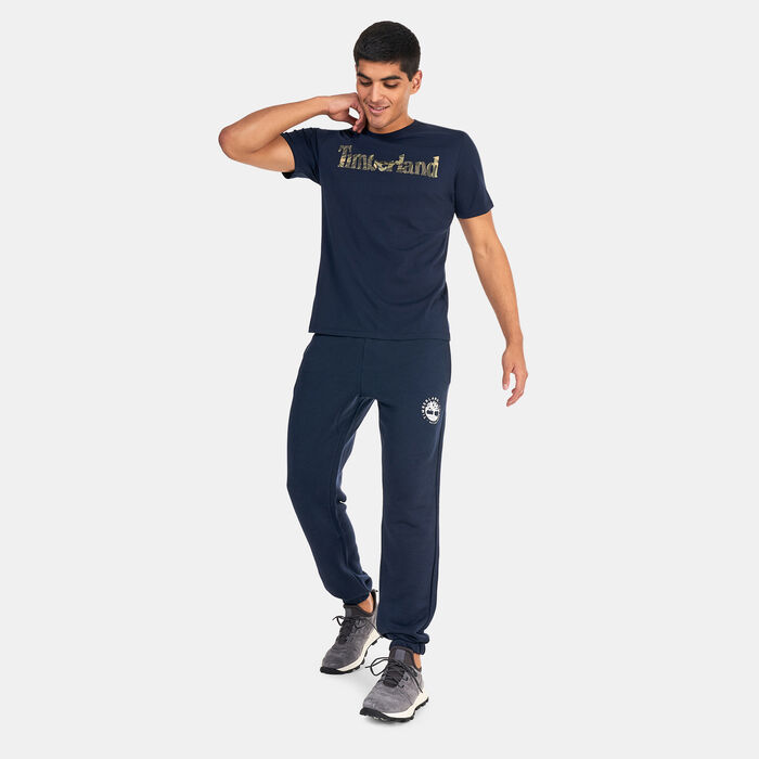 Timberland Men's Refibra Logo Sweatpants Blue Timberland Men's Refibra Logo Sweatpants Blue image number 2