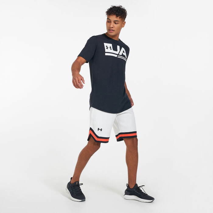 Under Armour Men's UA Rival Alma Mater Shorts White Under Armour Men's UA Rival Alma Mater Shorts White image number 2