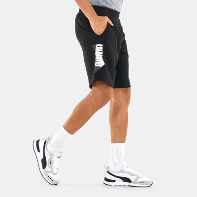 PUMA Men's Power Logo 10-inch TR Shorts Black