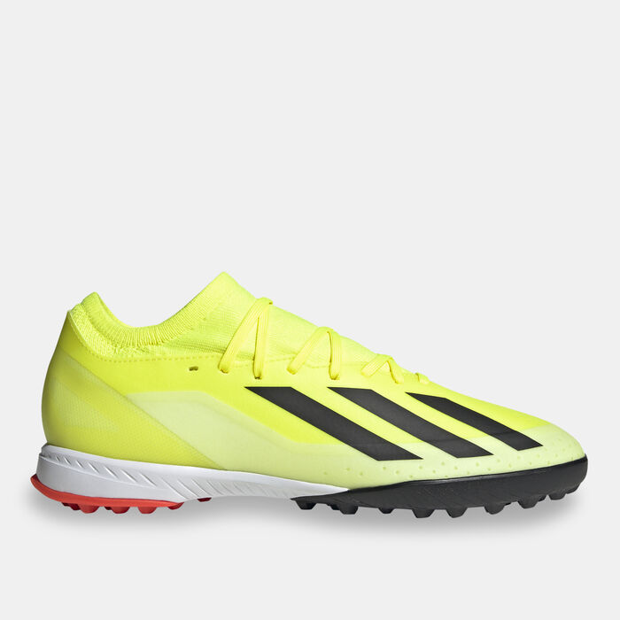 adidas Men's X Crazyfast League Turf Football Shoes Green image number 0