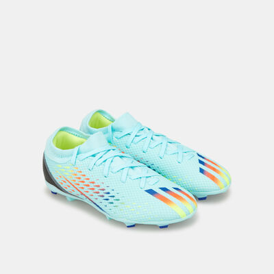 adidas Kids' X Speedportal.3 Firm Ground Football Shoe Blue