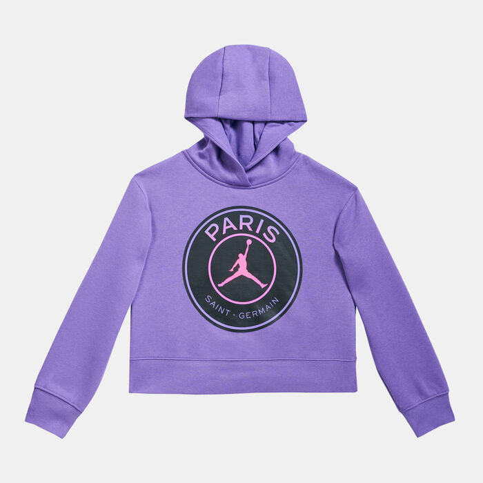Jordan Kids' Paris Saint Germain Fleece Pullover Hoodie (Older Kids) Multi Jordan Kids' Paris Saint Germain Fleece Pullover Hoodie (Older Kids) Multi image number 0