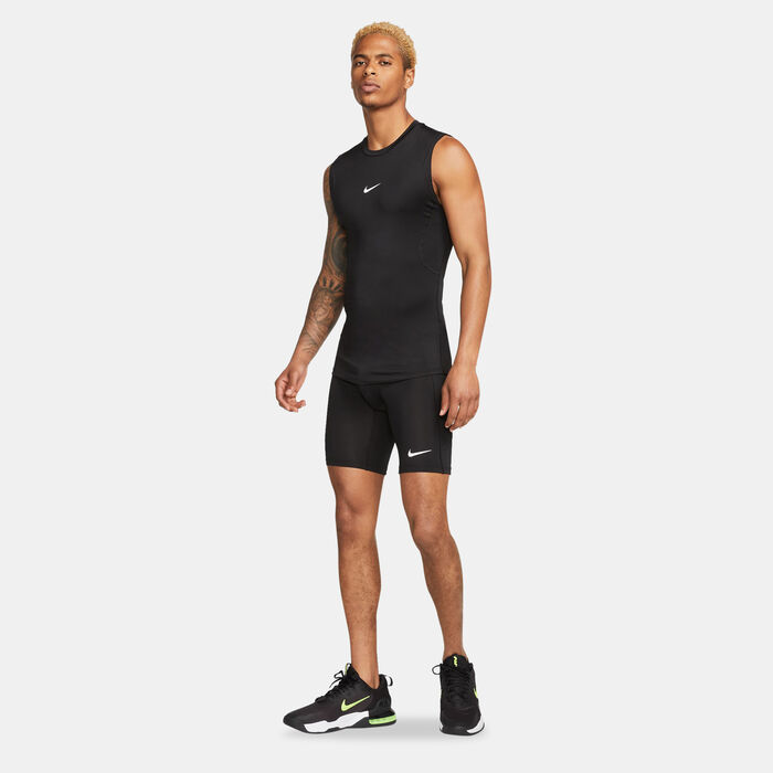 Nike Men's Pro Dri-FIT Training Shorts Black image number 2