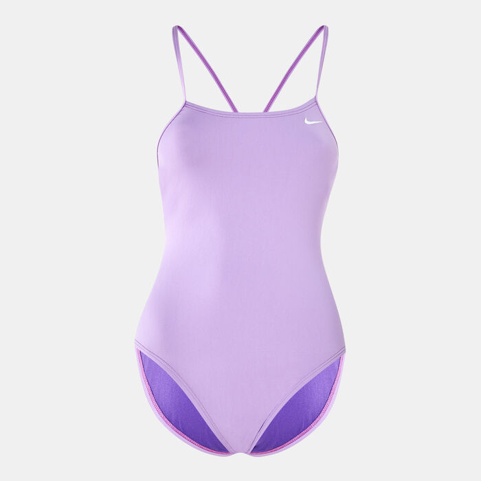 Nike Swim Women's Lace-Up Tie-Back Swimsuit Nike Swim Women's Lace-Up Tie-Back Swimsuit image number 0