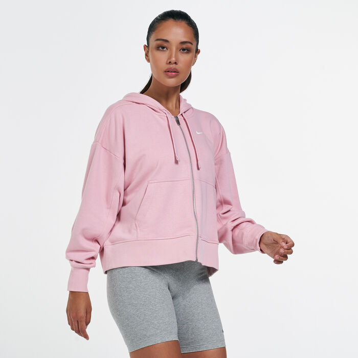 Nike Women's Dri-FIT Get Fit Hoodie Pink Nike Women's Dri-FIT Get Fit Hoodie Pink image number 0