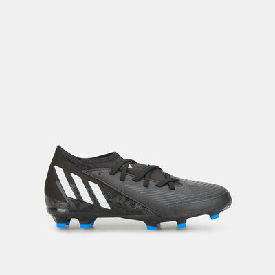 adidas Kids' Predator Edge.3 Firm Ground Football Shoe Black