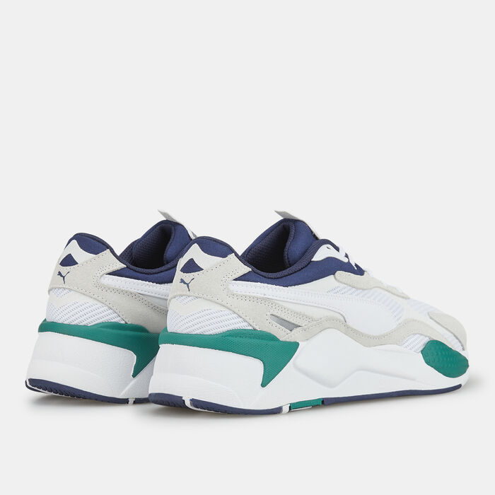 PUMA Men's RS-X³ Twill AirMesh Shoe White PUMA Men's RS-X³ Twill AirMesh Shoe White image number 5