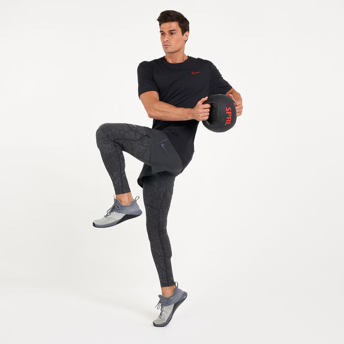 Nike Men's Dri-FIT Woven Pants Black Nike Men's Dri-FIT Woven Pants Black image number 2
