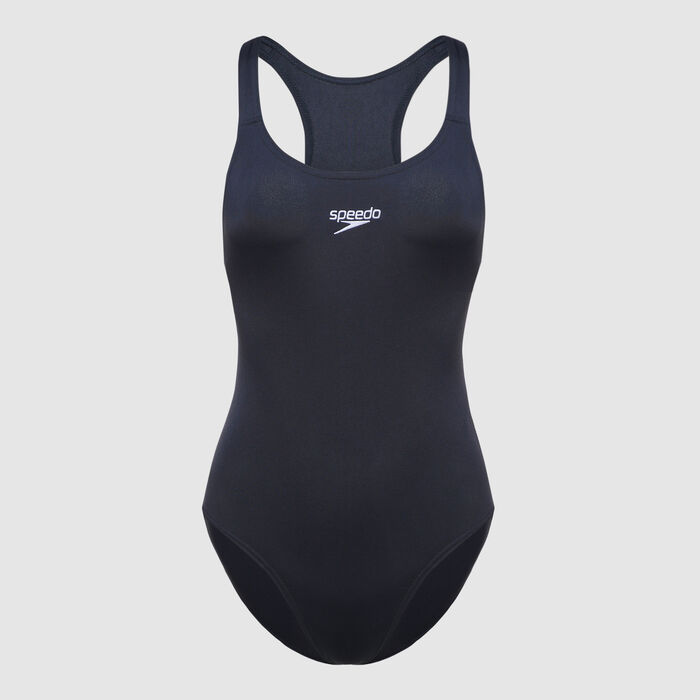 Speedo Women's Essential Endurance+ Medalist Swimsuit Black Speedo Women's Essential Endurance+ Medalist Swimsuit Black image number 0