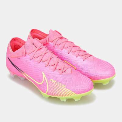 Nike Men's Zoom Mercurial Vapor 15 Elite Firm-Ground Football Shoe Pink