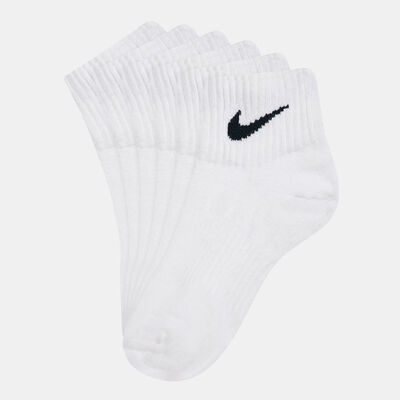 Nike Men's Performance Quarter Socks (3 Pack) White Nike Men's Performance Quarter Socks (3 Pack) White