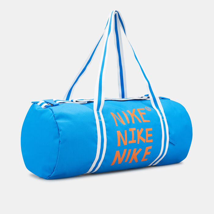Nike Men's Heritage Duffel Bag (30L) Blue Nike Men's Heritage Duffel Bag (30L) Blue image number 2