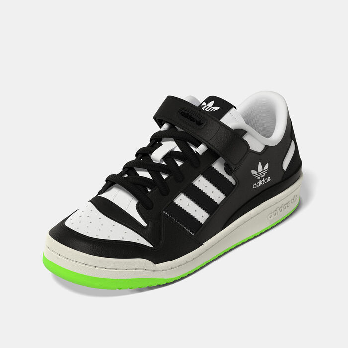 adidas Originals Women's Forum Low Shoe Black adidas Originals Women's Forum Low Shoe Black image number 1