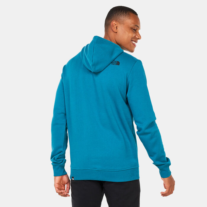 The North Face Men's Fine Hoodie Blue The North Face Men's Fine Hoodie Blue image number 1