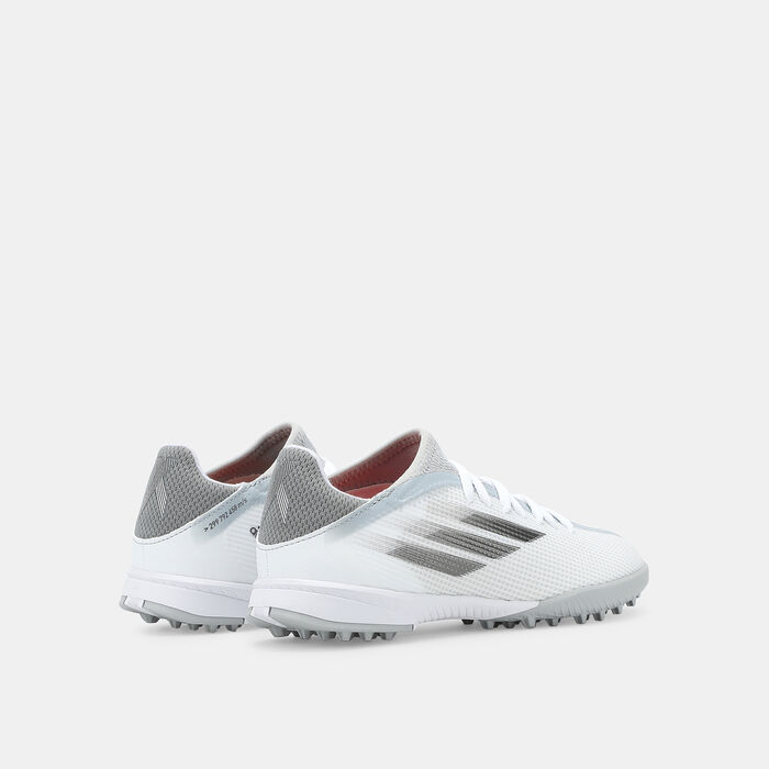 adidas Kids' X Speedflow.3 Turf Ground Football Shoe Blue adidas Kids' X Speedflow.3 Turf Ground Football Shoe Blue image number 2