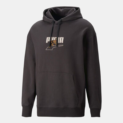PUMA Men's Downtown Graphic Hoodie Black PUMA Men's Downtown Graphic Hoodie Black