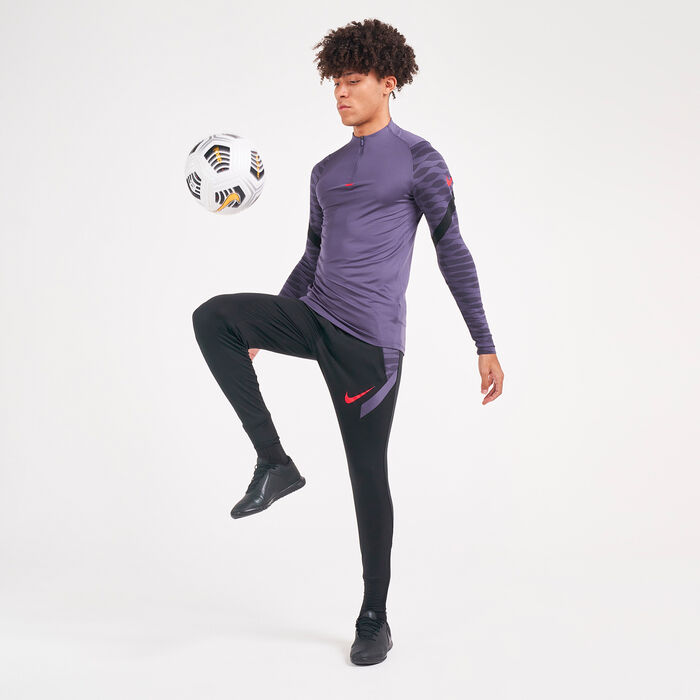 Nike Men's Dri-FIT Strike Track Pants Black image number 2