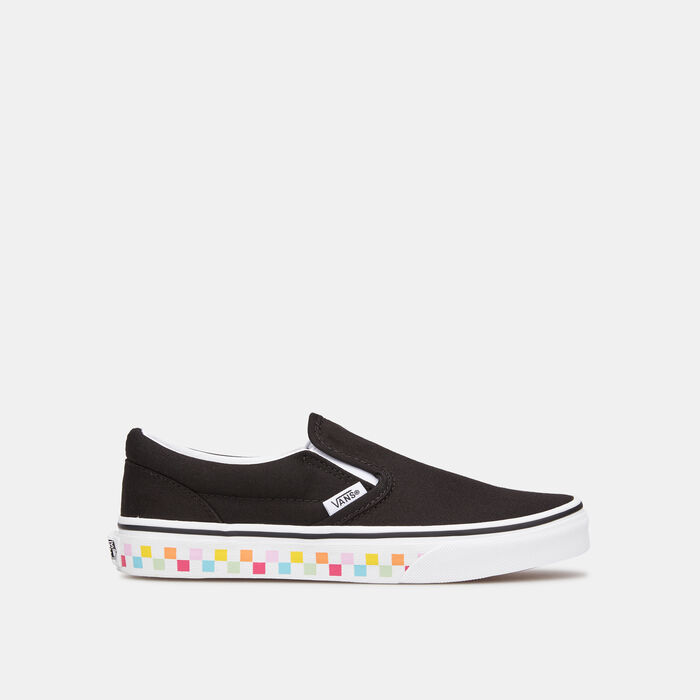 Vans Kids' Classic Slip-On Shoe Black Vans Kids' Classic Slip-On Shoe Black image number 0