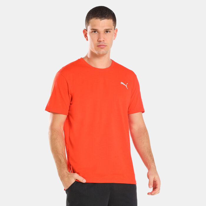 PUMA Men's Train Favorite Energy T-Shirt Red PUMA Men's Train Favorite Energy T-Shirt Red image number 0